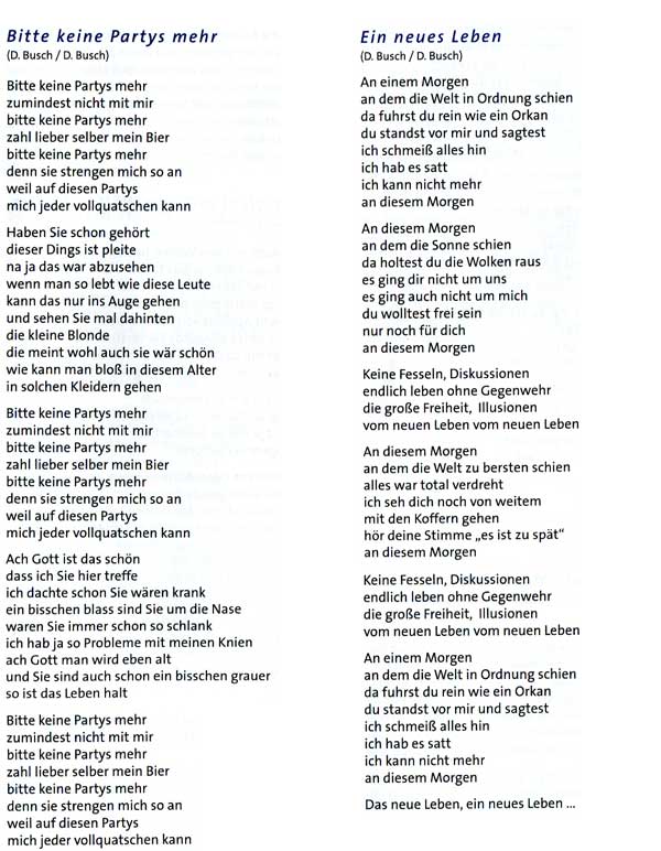 Chansons