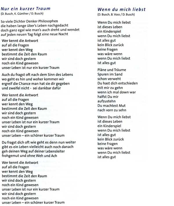 chansons