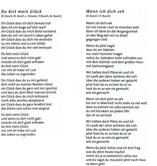 Chansons