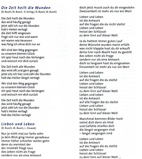 Chansons